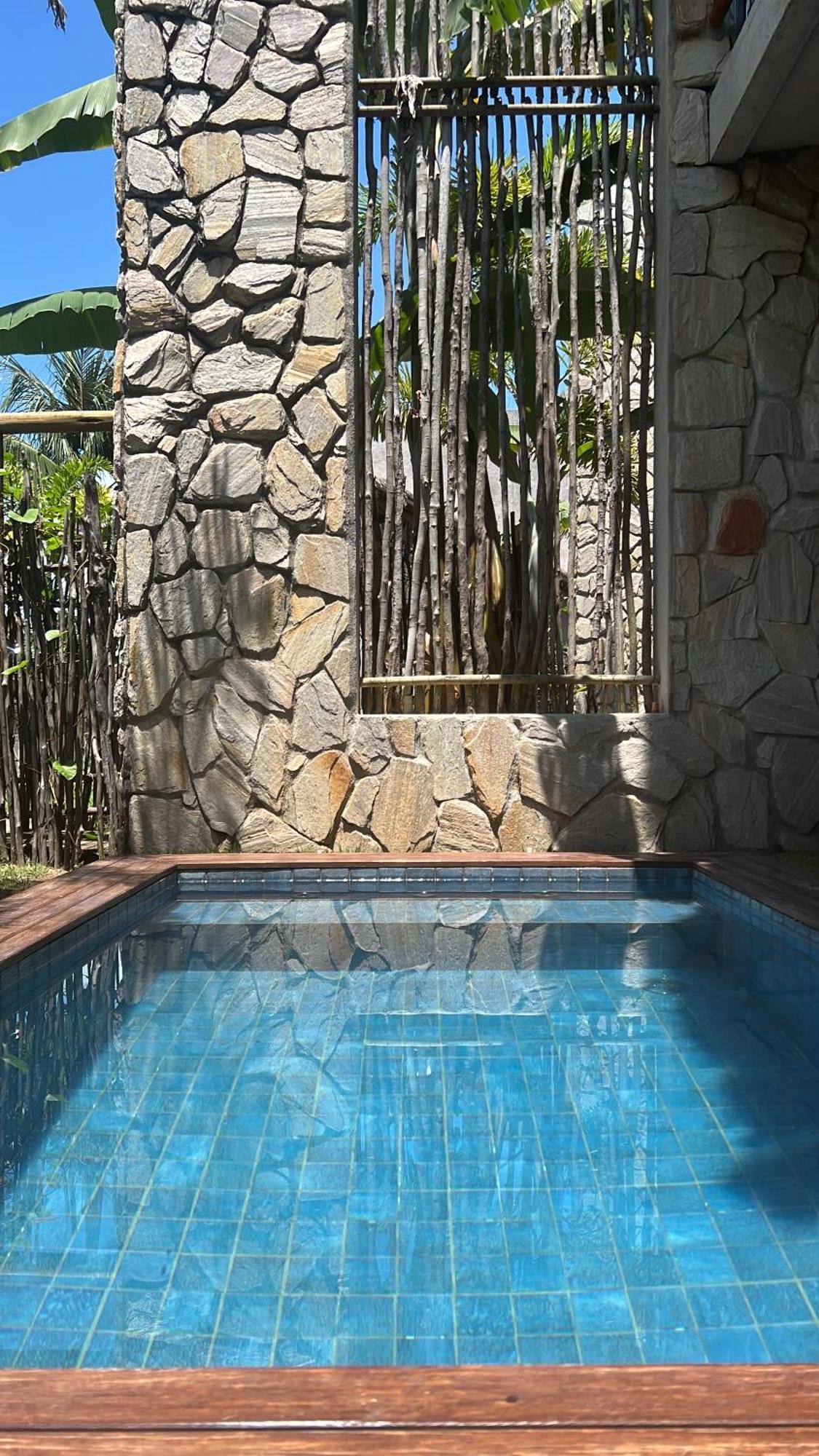 Casa De Luxo Na Praia Do Patacho - Cond. Azulu, Casa 04 Pôrto de Pedras Exterior foto