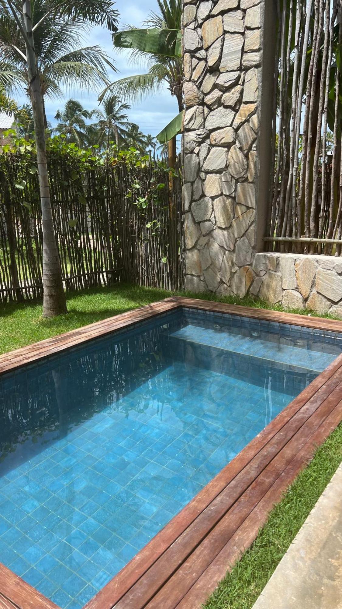 Casa De Luxo Na Praia Do Patacho - Cond. Azulu, Casa 04 Pôrto de Pedras Exterior foto